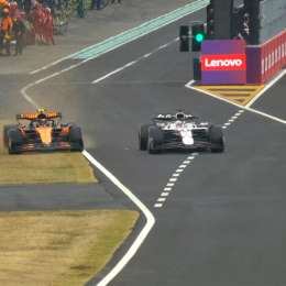 F1: la chicana de Verstappen a Norris tras su encontronazo en el GP de Japón