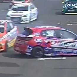 TN APAT: la final de la Clase 2 arrancó con un aparatoso accidente en plena recta