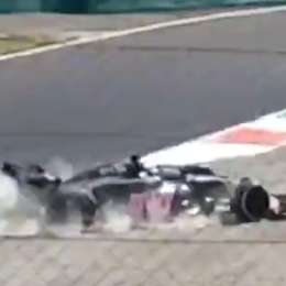 F1: así fue el despiste de Colapinto durante su test en Monza