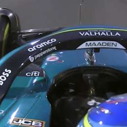 F1: ¡Se le salió el volante! El incidente de Alonso en el segundo entrenamiento de Bahréin