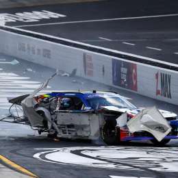NASCAR Xfinity Series: impactante accidente en Bristol