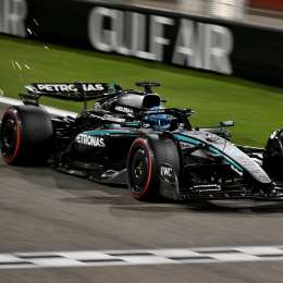 F1: el problema detrás de las fallas en el Mercedes de  Russell y la transmisión de TV en Bahréin