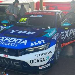 TCR South America: Tiago Pernía dominó el primer ensayo en Oberá