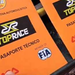 ¿Qué información tiene el Pasaporte Técnico de un auto de Top Race?