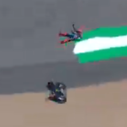 MotoGP: Quartararo no pudo aprovechar la pole: caída y abandono en el sprint