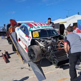 Top Race Series: Hamze sufrió un duro accidente en San Nicolas