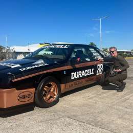 Restauraron la Renault Fuego de Tito Bessone con la que ganó en el TC2000
