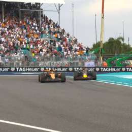 F1: Piastri quebró la resistencia de Verstappen y pasó a la punta en Miami