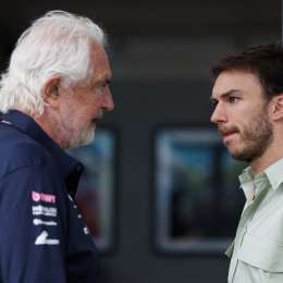 F1: Gasly se alinea atrás de Briatore y destaca su poder de mando