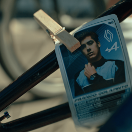 Colapinto es el nuevo embajador de Renault espirit Alpine en Latinoamérica y se anunció con una ingeniosa publicidad