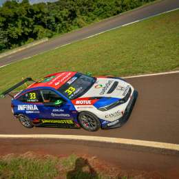 TCR South America: Nelsinho Piquet fue la referencia en el shakedown