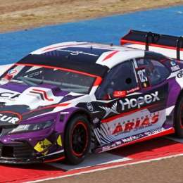 TC: Agrelo, tras ser el referente en el primer entrenamiento: "Arrancamos bien pero todavía queda el fin de semana por delante"