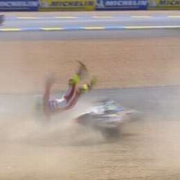 MotoE: impactante accidente en el GP de Francia dejó a un piloto con fractura de tibia