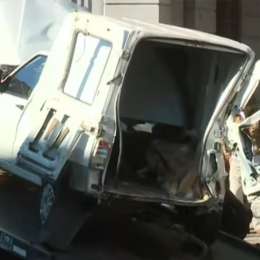 Fatal accidente en Villa Luro: el Tren Sarmiento arrolló una camioneta y murió uno de sus ocupantes