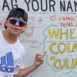 La historia del chico salteño que se hizo viral por un graffiti en reclamo a Alpine y llamó la atención de Colapinto