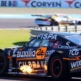 TC: la gran remontada del campeón Santero durante la final en Termas