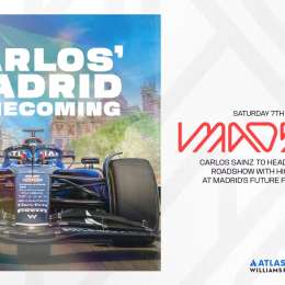 F1: Carlos Sainz hará una exhibición en el circuito Madring: "Es un sueño hecho realidad"