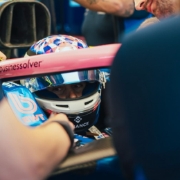 F1: ¡Volvió Franco! Colapinto ya está en el Paddock y se subió al Alpine