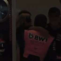 F1: el paternal gesto de Flavio Briatore con Franco Colapinto antes del inicio de la acción en Imola