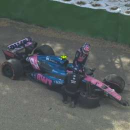 F1: Colapinto chocó y quedó fuera de la qualy del GP de Emilia-Romagna