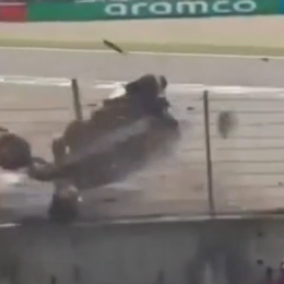 F1: ¡Impactante! Así se vivió desde la tribuna el fuerte accidente de Tsunoda en Imola