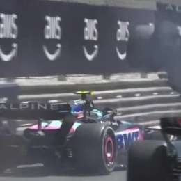 F1: el recuerdo del toque entre los Alpine en Mónaco 2024