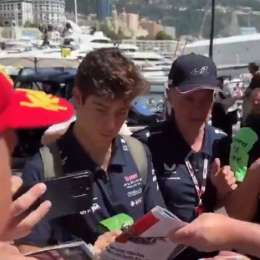 F1: ¡Hola Franco! Colapinto llegó al paddock acompañado de los fanáticos