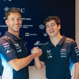 F1: la divertida reacción de Colapinto al probar el mate de Gasly en Mónaco