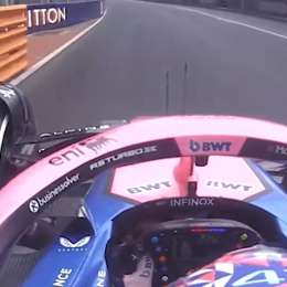 F1: Colapinto ya gira con el Alpine en la FP1 del GP de Mónaco