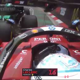 F1: el insólito incidente entre Leclerc y Stroll en la FP1 del GP de Mónaco