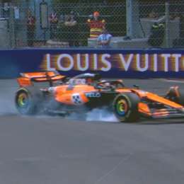 F1: el golpe de Piastri que preocupó a McLaren en la FP2 del GP de Mónaco