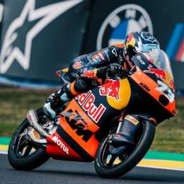 Moto3: Perrone quedó 15° en la práctica y deberá disputar la Qualy 1