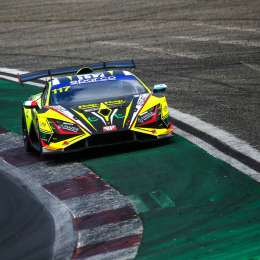 GT Italiano: Franco Girolami y Nano López comenzaron con la actividad del torneo Sprint en Vallelunga