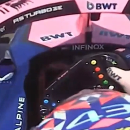 F1: así fue la vuelta rápida de Colapinto en la clasificación del GP de Mónaco