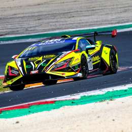 GT Italiano: Franco Girolami quedó a as puertas del podio en la carrera 1 de Vallelunga