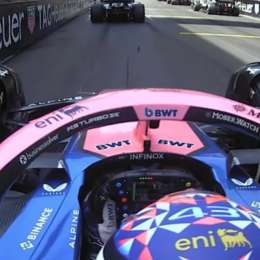 F1: ¡Desde adentro! Así fue la largada de Colapinto en el GP de Mónaco