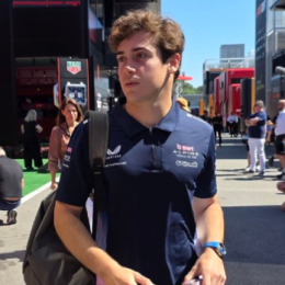 F1: ¡Hola Franco! Colapinto ya está en los boxes del Gran Premio de España