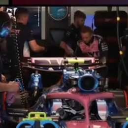 F1: el susto de Colapinto en la FP1 del Gran Premio de España