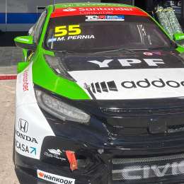 TCR South America: Mariano y Tiago Pernía palpitaron la jornada en Termas