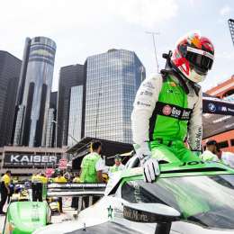 IndyCar: los autos del Juncos Hollinger Racing clasificaron en Detroit