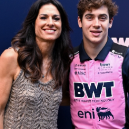 F1: así fue el el encuentro entre Colapinto y Gabi Sabatini en el GP de España