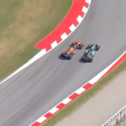 F1: así fue la maniobra por la que sancionaron a Verstappen en el cierre del GP de España