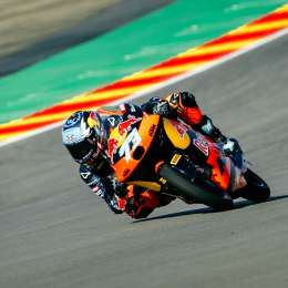 Moto3: Perrone logró meterse en la Q2 del GP de Aragón