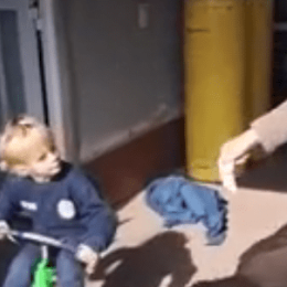 El niño que sueña con ser Colapinto y emocionó a todos en redes sociales