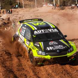 Rally Argentino: Augusto D'Agostini se llevó el shakedown en Catamarca