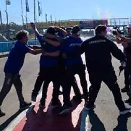 TC2000: ¡Emocionante! Así fue el festejo del AT Racing tras su primera victoria en la categoría