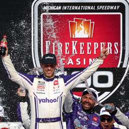 NASCAR: Denny Hamlin fue el ganador en la carrera de Michigan