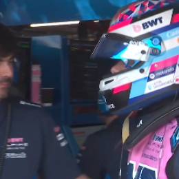 F1: el saludo de Colapinto con sus mecánicos luego de la Q2 en el GP de Canadá