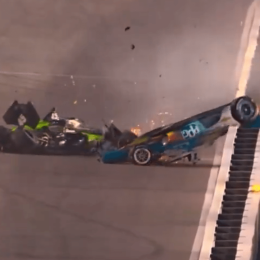 IndyCar: escalofriante accidente de Newgarden en Gateway
