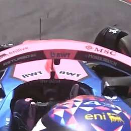 F1: Colapinto salió ileso de un trompo en la FP3 de Austria